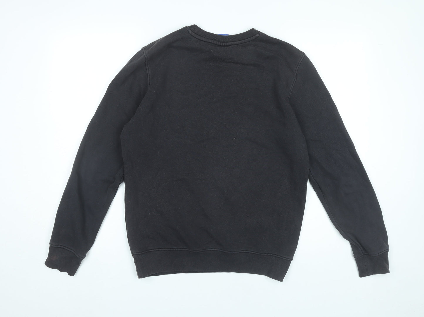 Champion Men's Black Small Pullover Sweatshirt Logo Print