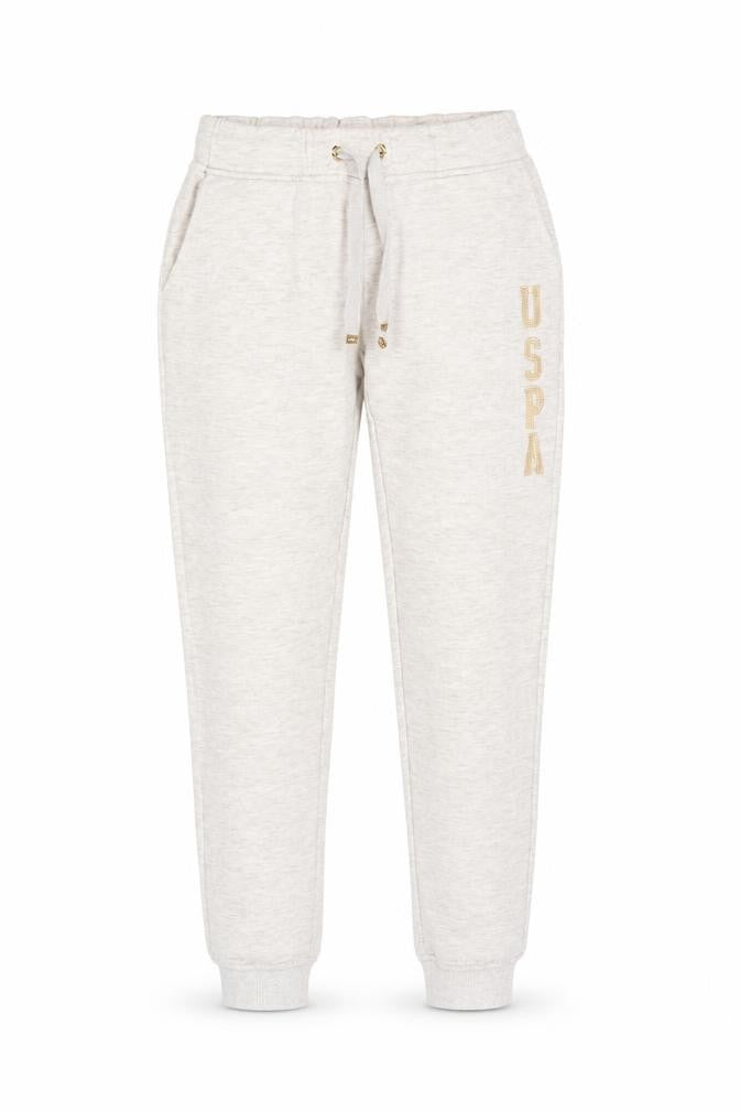 U.S. Polo Assn. Womens Beige Jogger Sweatpants Size S Casual