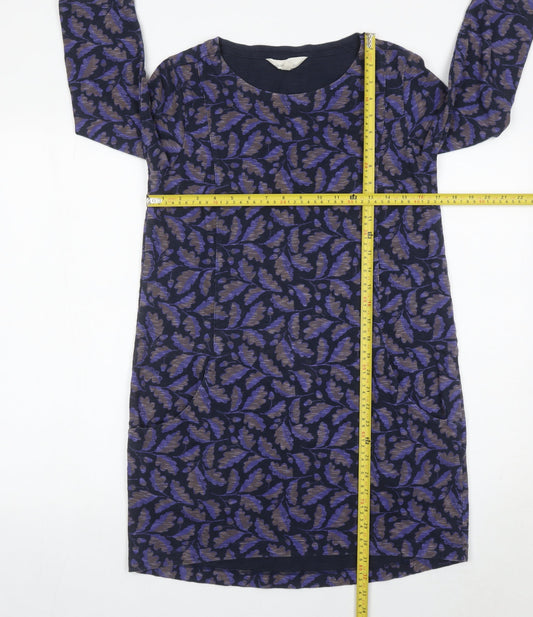 Seasalt Cornwall Women’s Blue Floral Shift Dress Size 8