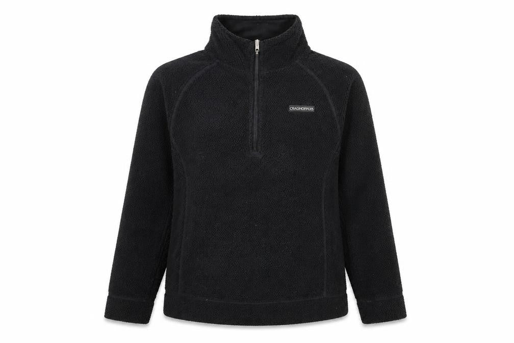 Womens UK M Regular Craghoppers Black Pullover Sweatshirt