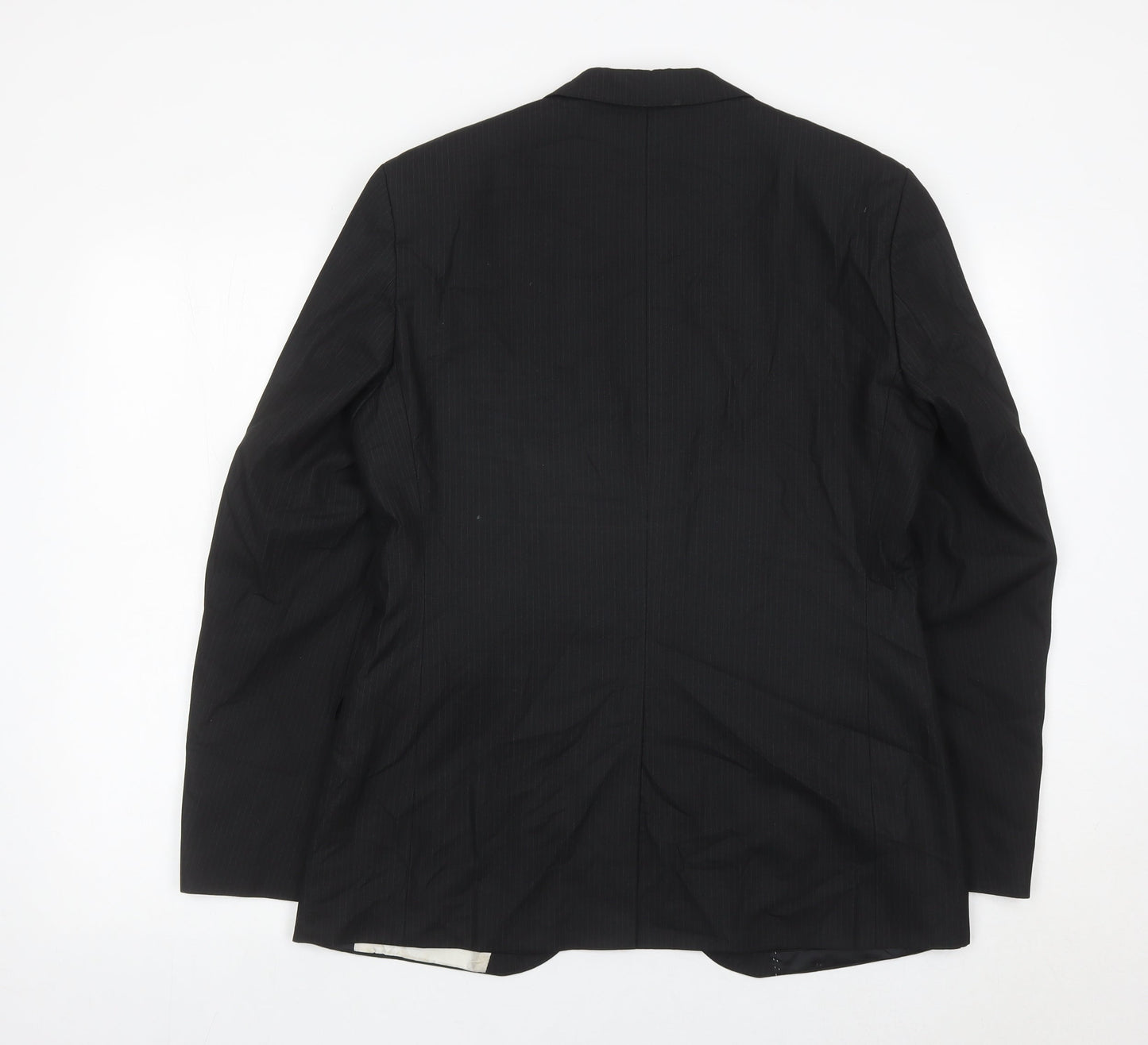 White Label Men's Black 38R Regular Fit Business Blazer Jacket