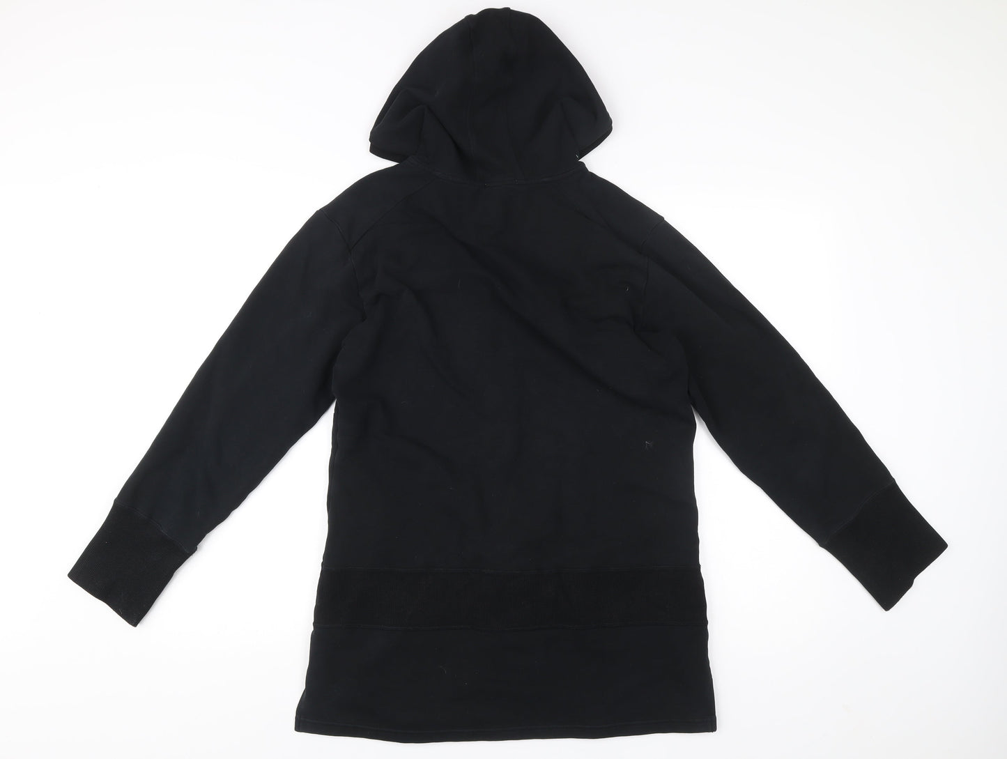 Domyos Mens Black Full Zip Hoodie Size M Long Sleeve Gym Training