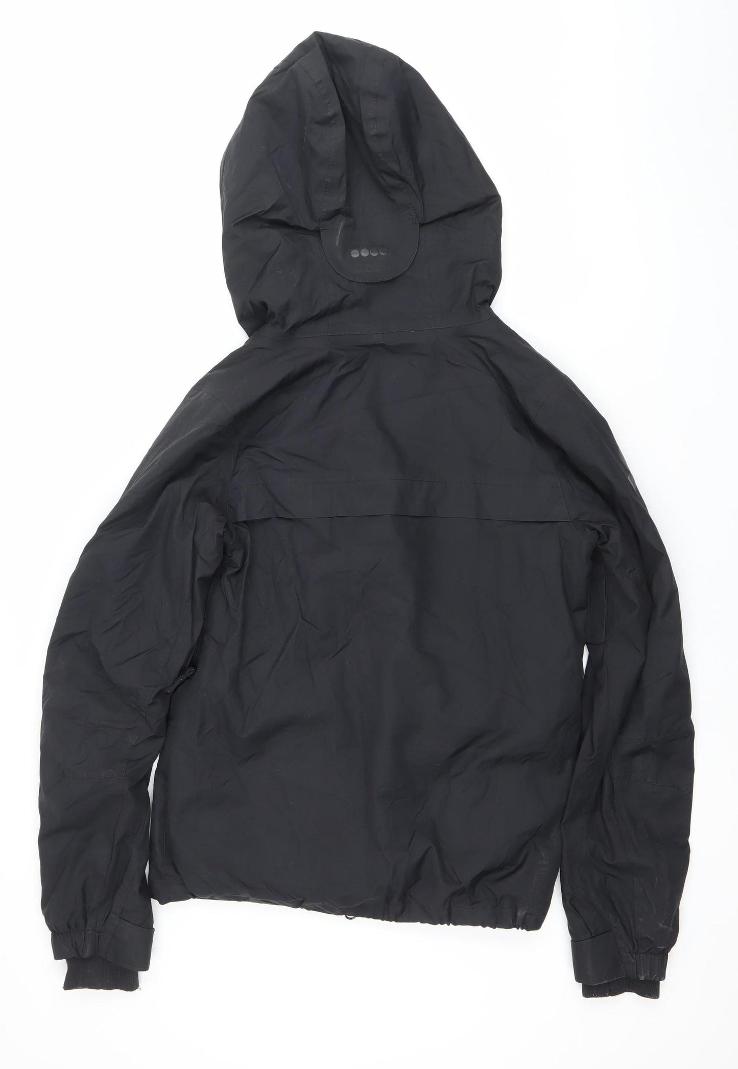 Bench Womens Black Hooded Puffer Jacket Size S Waterproof Winter Coat