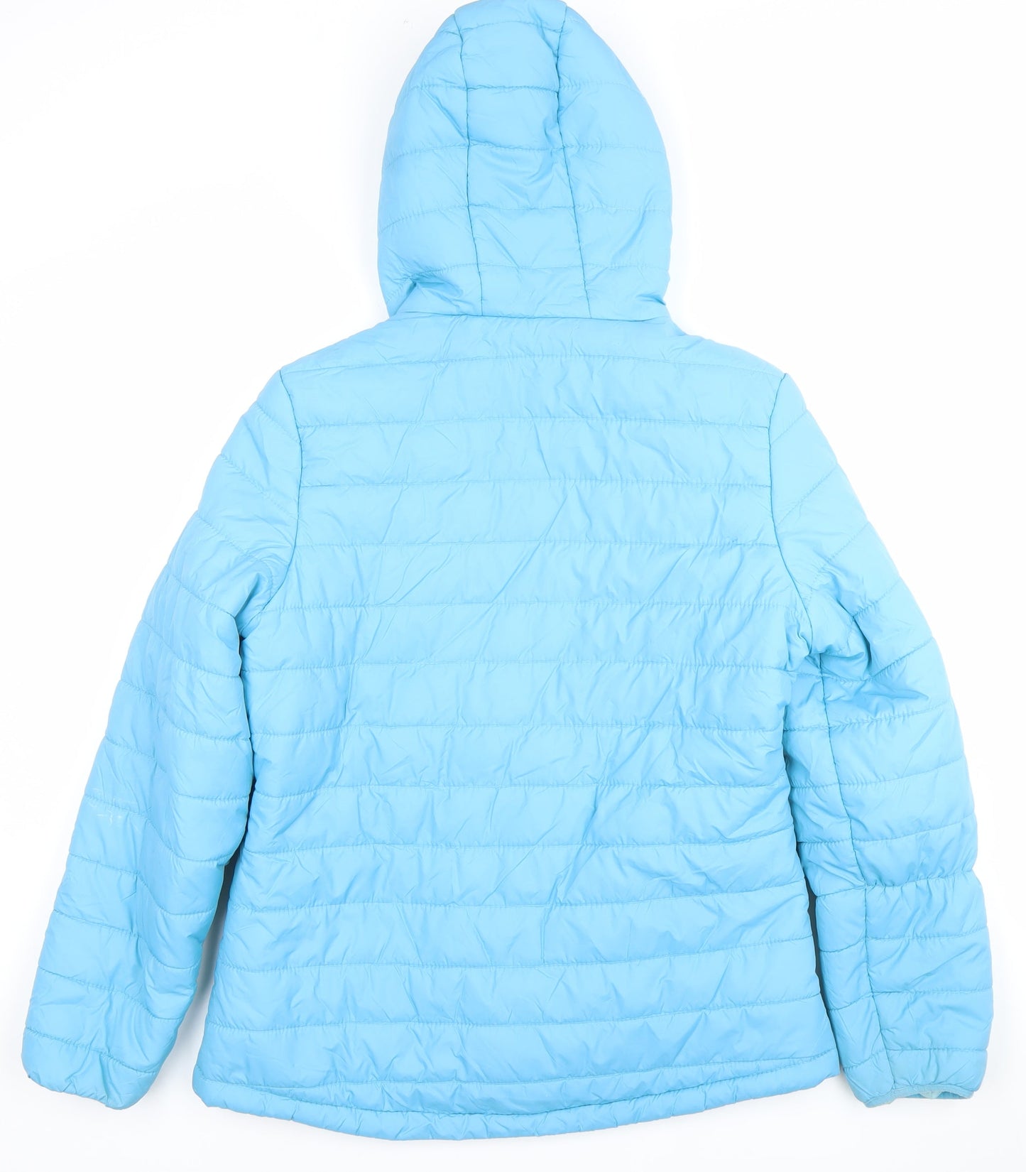 Peter Storm Women’s Blue Hooded Puffer Jacket Size 12