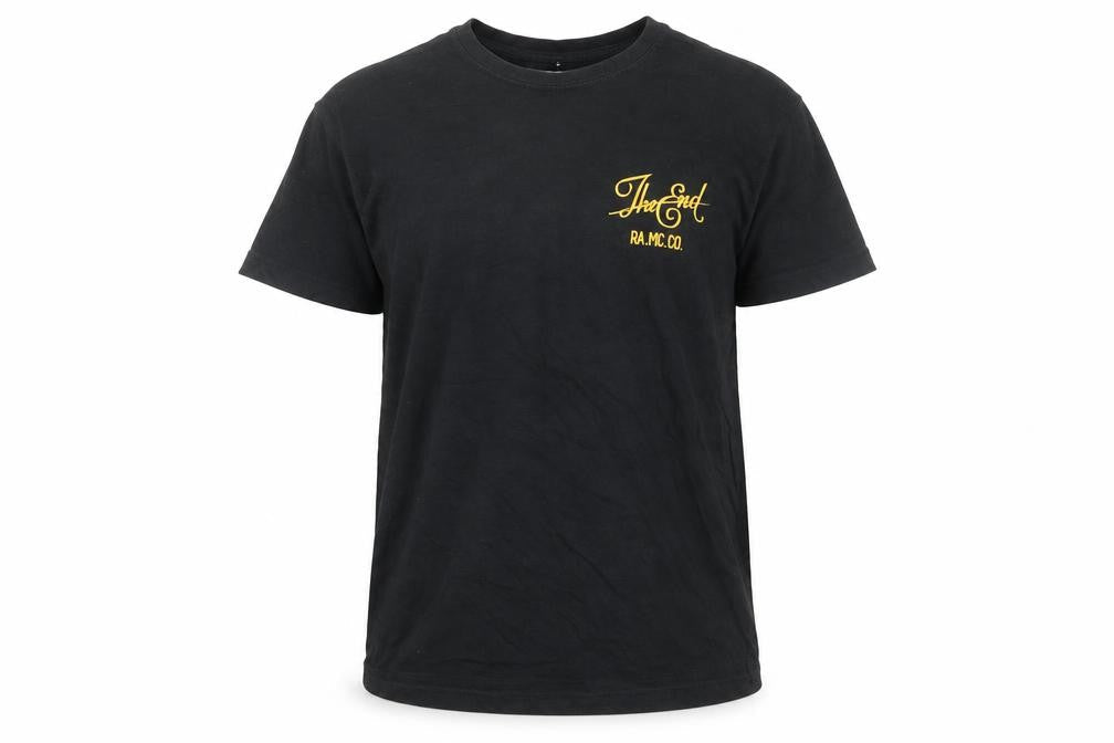 Rebels Alliance Men’s Black Graphic Biker T-Shirt Size M