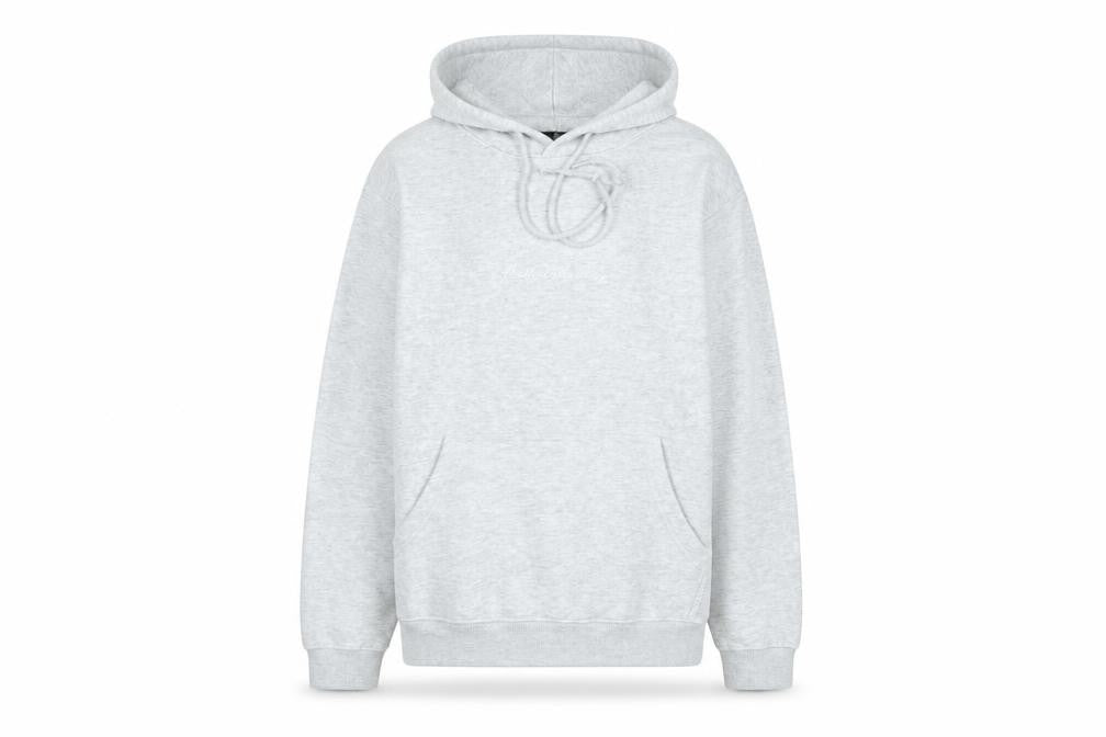 PrettyLittleThing Women’s Grey XS Pullover Hoodie Cotton Blend