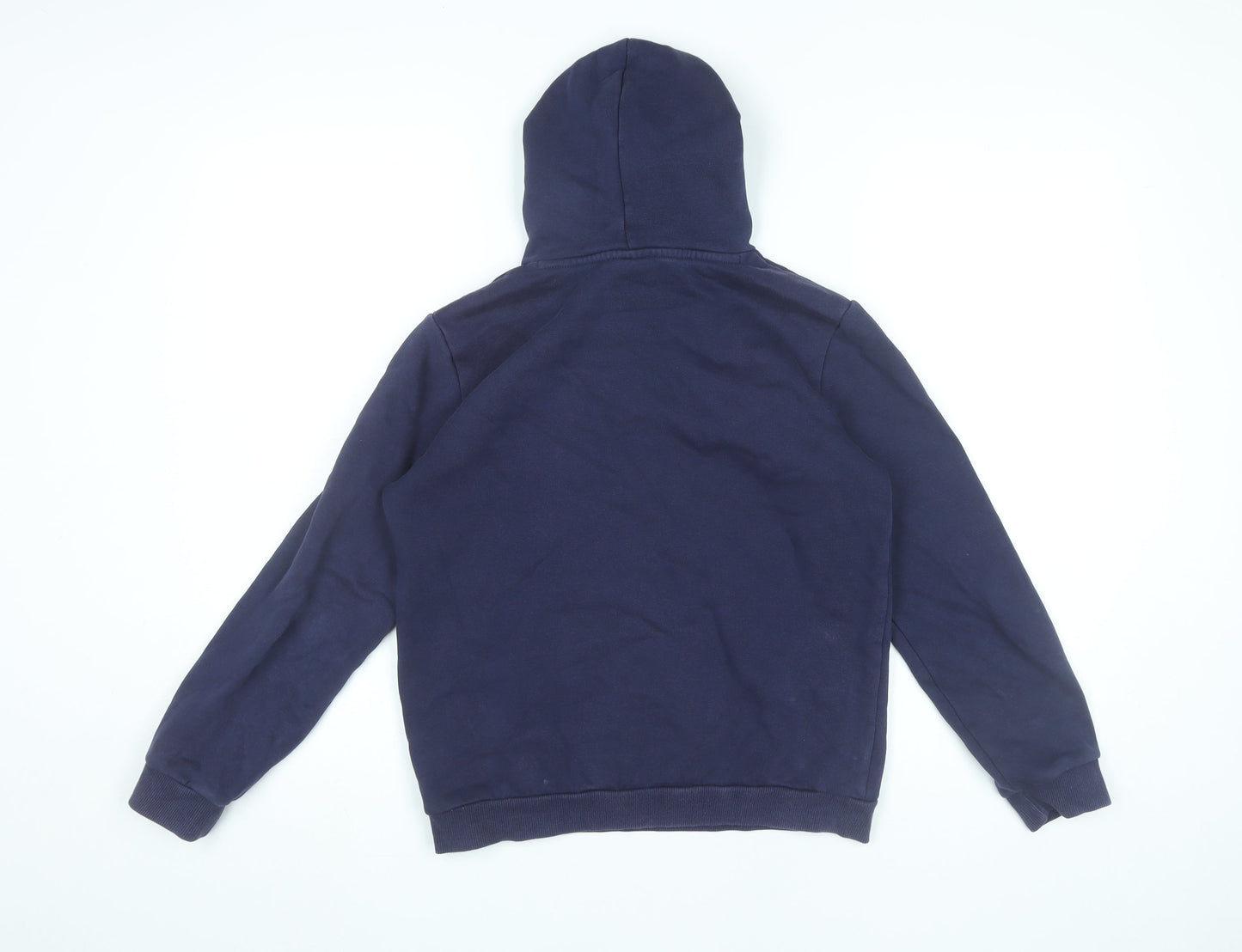 Puma Boys Blue Pullover Hoodie 13-14 Years Sports Casual Cotton