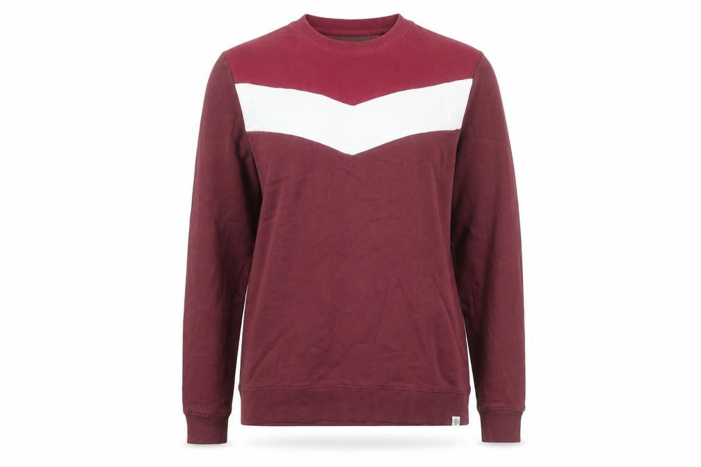 TOG24 Women’s Red Colourblock Sweatshirt Size 8 Pullover
