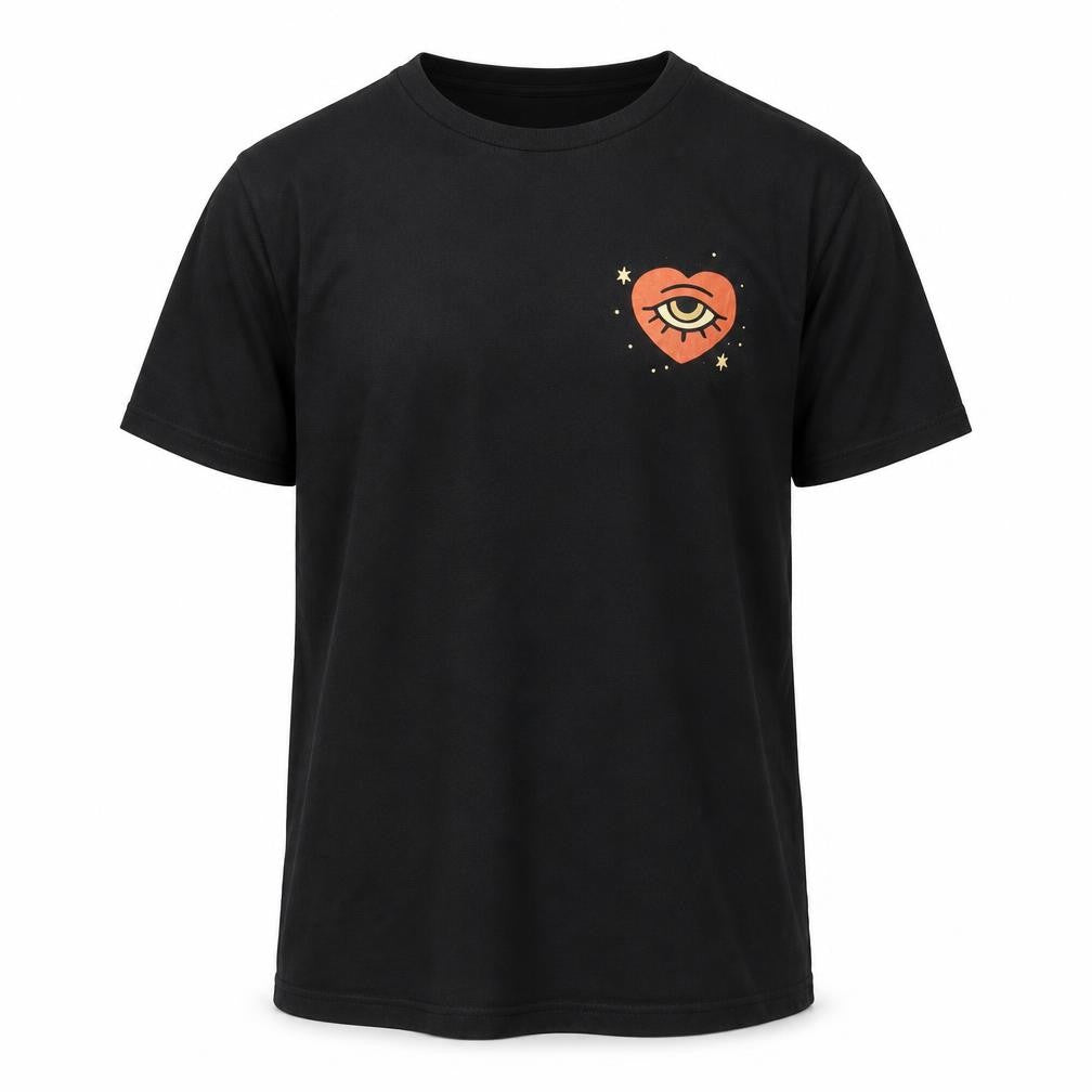 YEAHH! Studio Men's Black M Graphic T-Shirt Short Sleeve Cotton