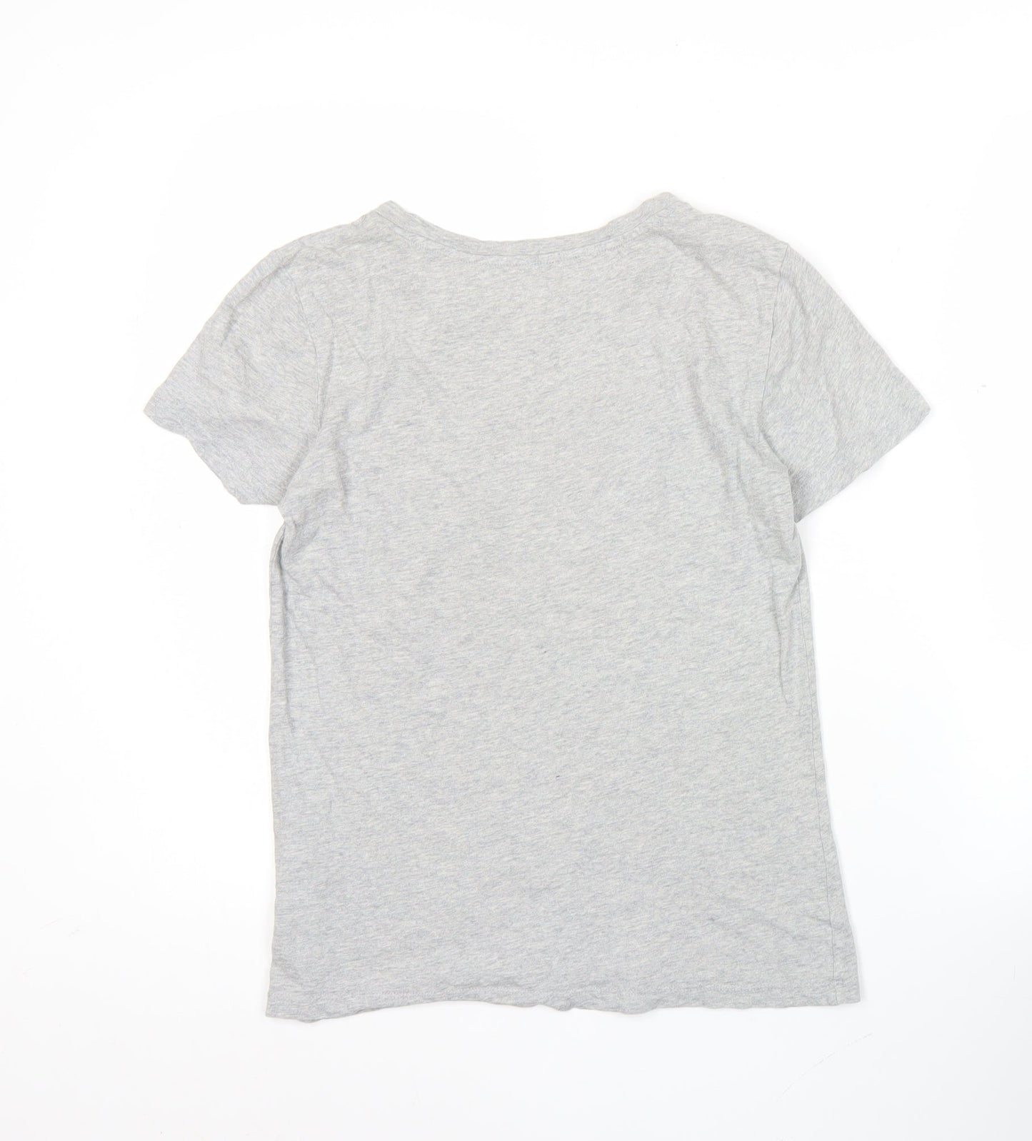 Calvin Klein Jeans Women’s Grey Cotton T-Shirt Size S Casual