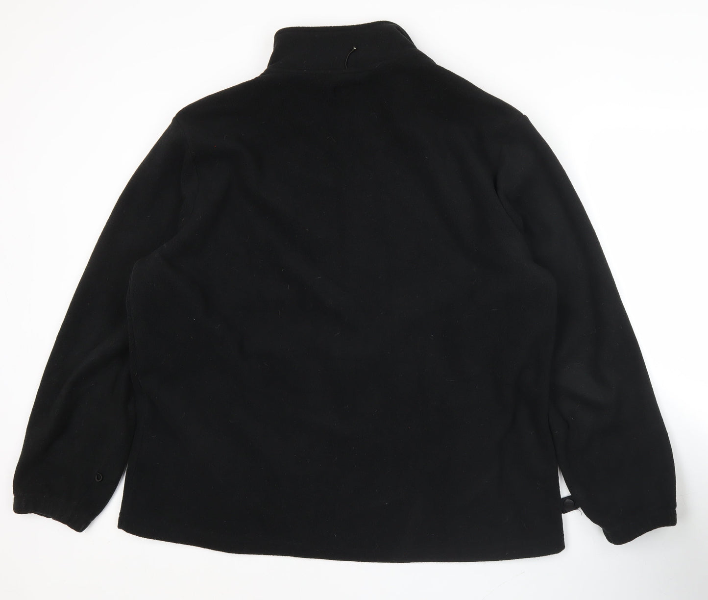 Mountain Warehouse Men’s Black XL Fleece Full Zip Jacket