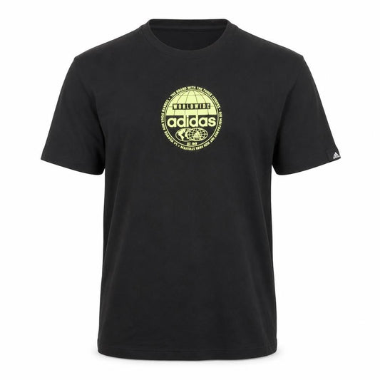 Mens UK Size M adidas Black  Cotton T-Shirt