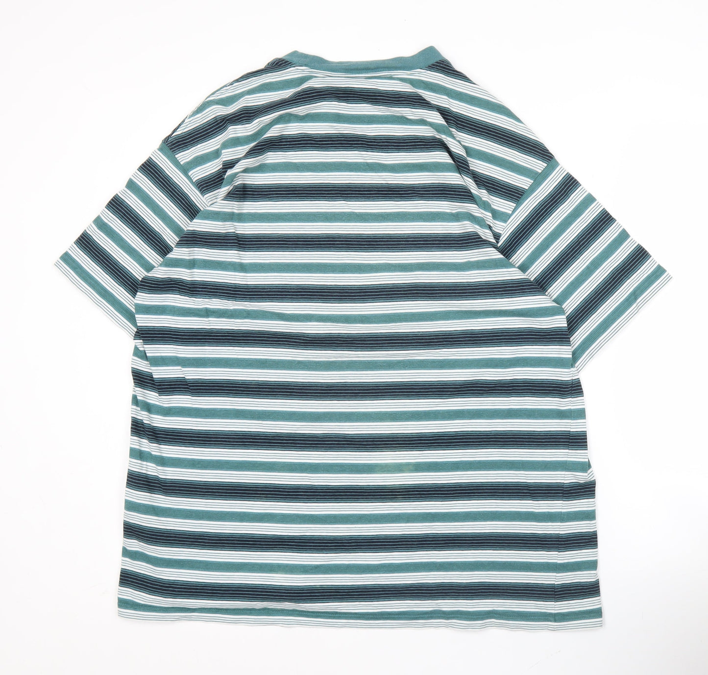 Carhartt WIP Men’s XL Multicoloured Striped Cotton T-Shirt