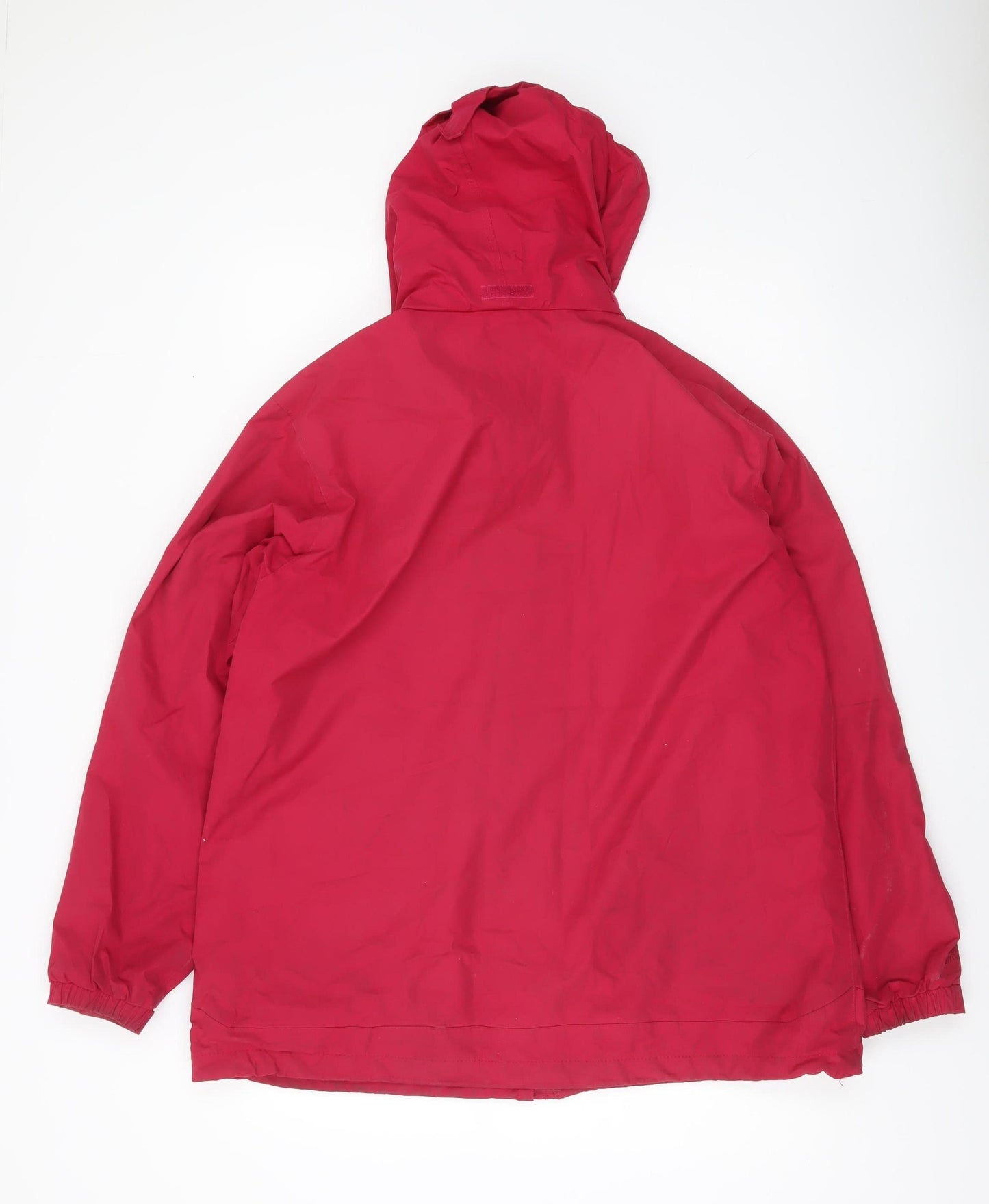 Regatta Womens Red Waterproof Rain Jacket Size 18 Hooded Outdoor