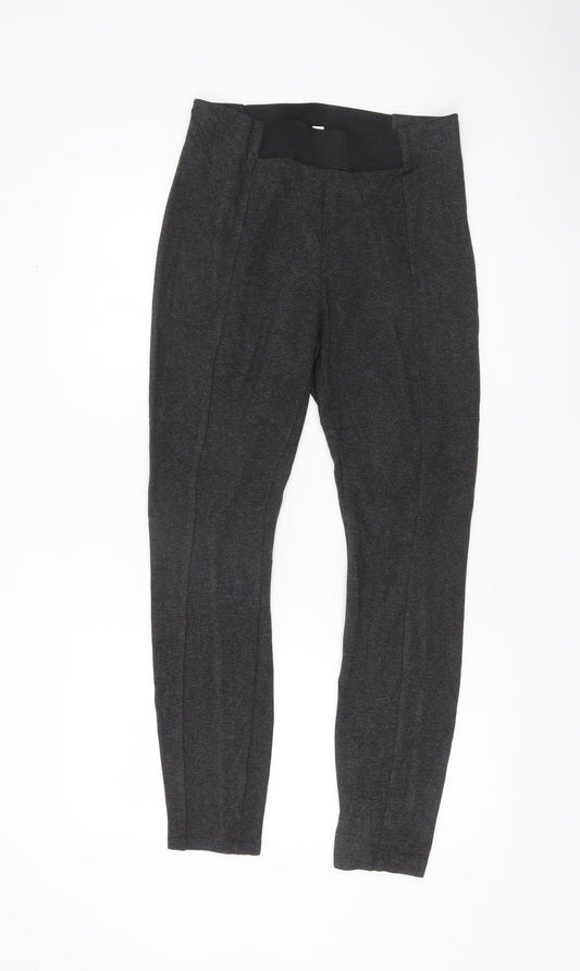 Esprit Women’s Grey Mid Rise Stretch Leggings Size M