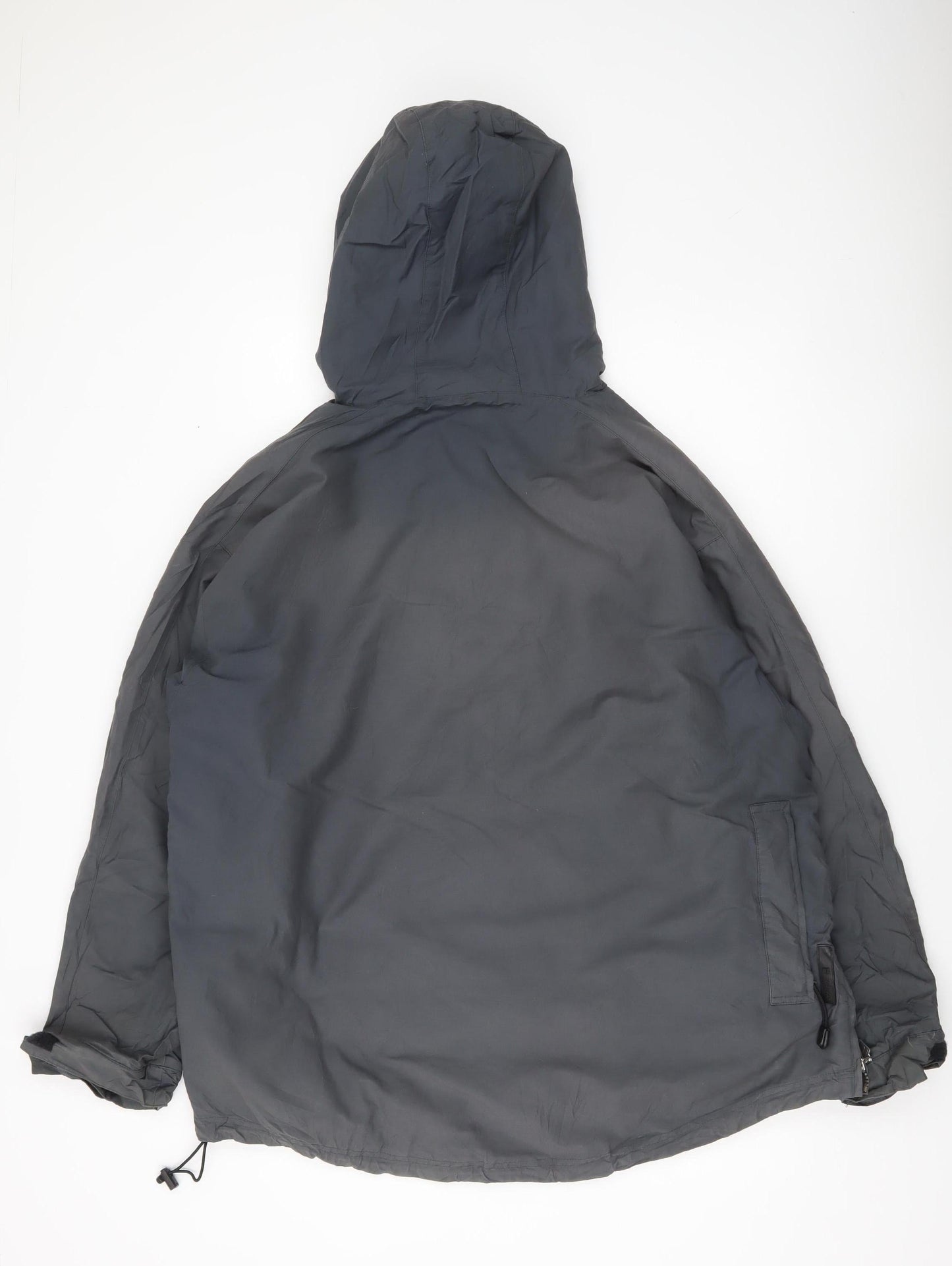 Fila Men’s Grey Anorak Jacket Size L Hooded Polyester Casual