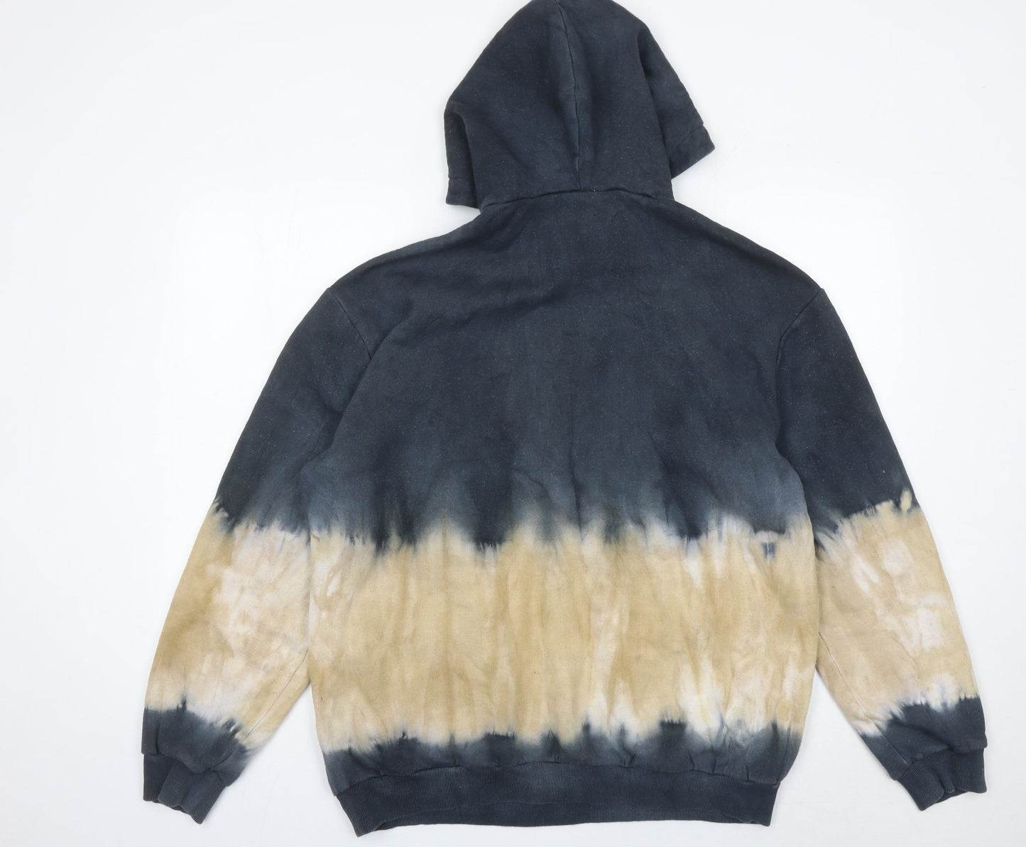 BoohooMAN Men’s Multicoloured Tie Dye Pullover Hoodie S
