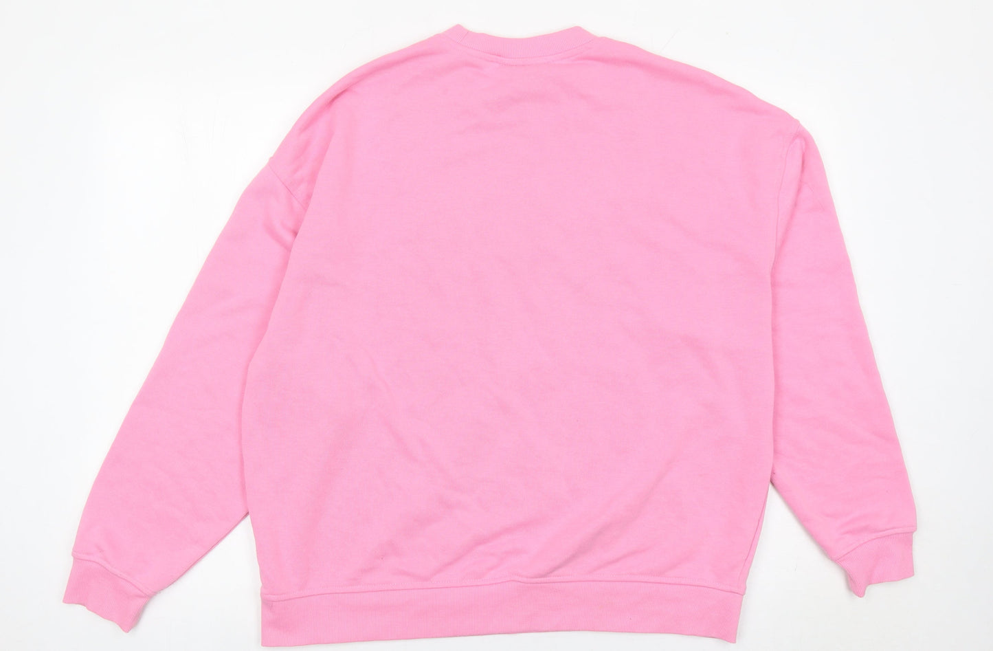 Nirvana Womens Pink Graphic Pullover Sweatshirt Size 10/12 UK