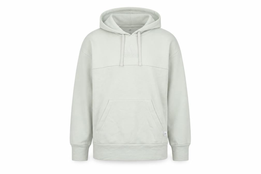 Womens UK M Relaxed adidas Green Pullover Hoodie