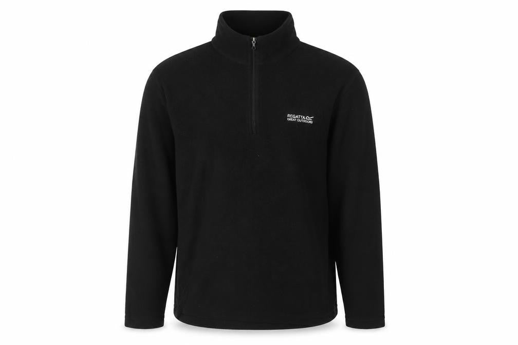 Mens UK L Regular Regatta Black Pullover Sweatshirt