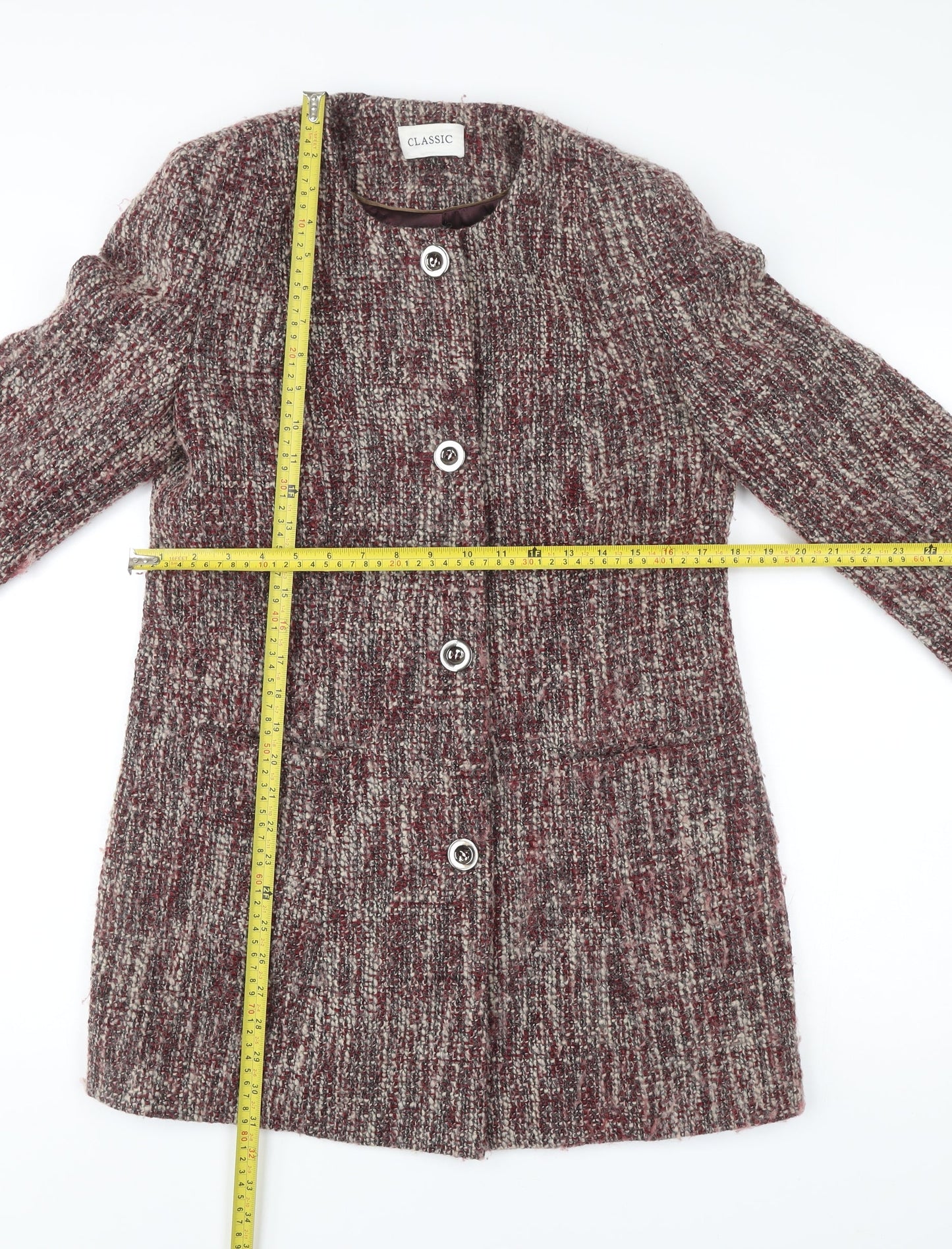 Marks and Spencer Women’s Multicoloured Classic Coat UK 8