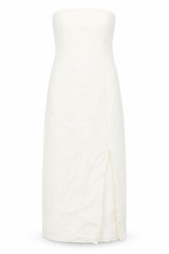 Zara Women’s Ivory Halter Slip Dress Size 10 Long Summer Cocktail