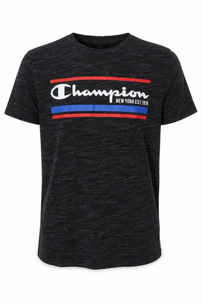 Mens UK Size M Champion Black  Cotton Blend T-Shirt
