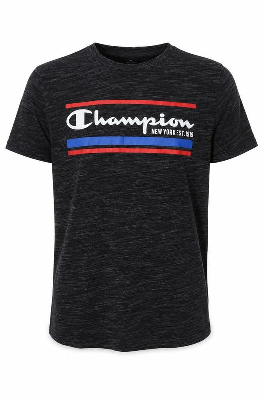 Mens UK Size M Champion Black  Cotton Blend T-Shirt