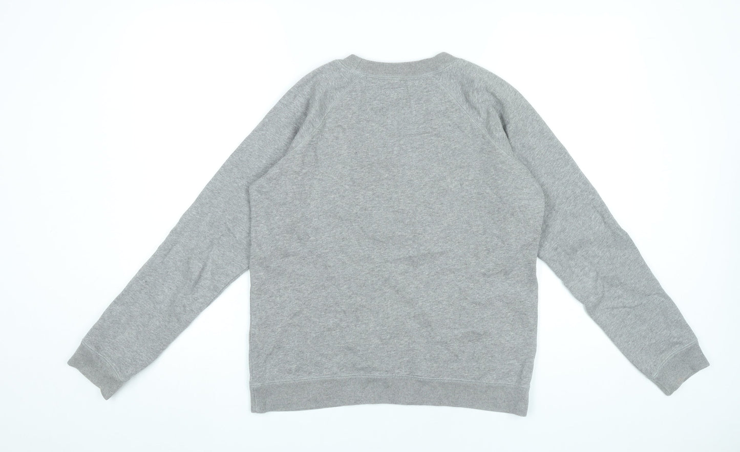 Jack Wills Women’s Grey Sweatshirt UK 12 Graphic Print Pullover