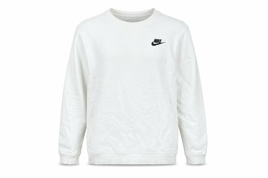 Nike Boys White XL Pullover Sweatshirt Crew Neck Long Sleeve Logo