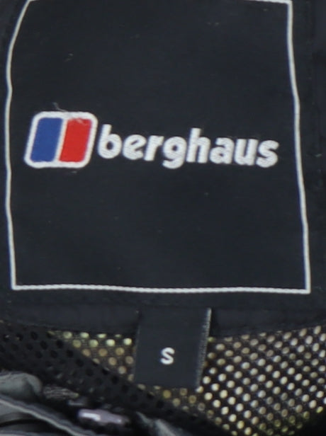 Berghaus Men’s Grey Waterproof Hooded Rain Jacket S