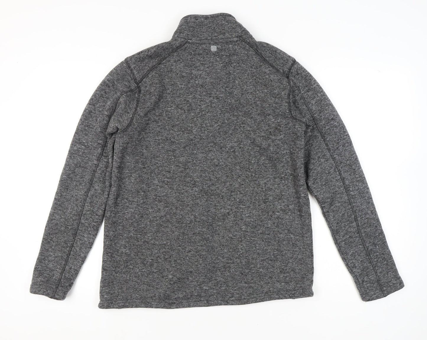 Mountain Warehouse Mens Grey XL 1/2 Zip Fleece Pullover Sweatshirt