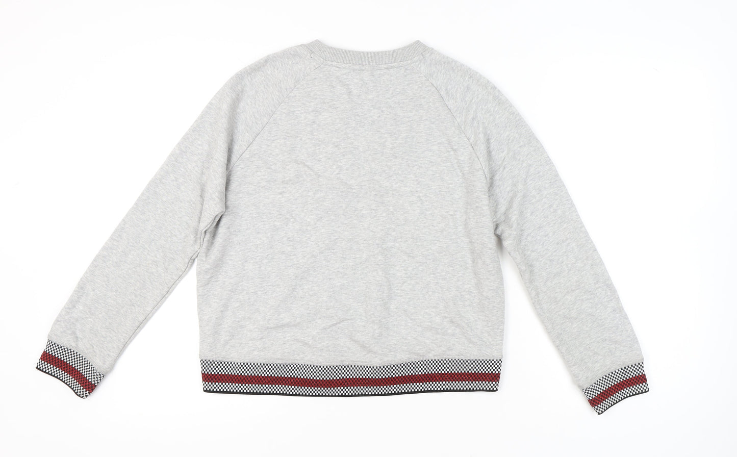 Tommy Hilfiger Women’s Grey Pullover Sweatshirt S Raglan Sleeve