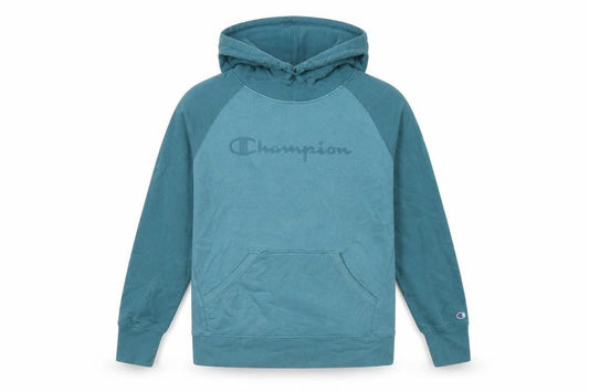 Unisex Adults UK L Regular Champion Green Pullover Hoodie