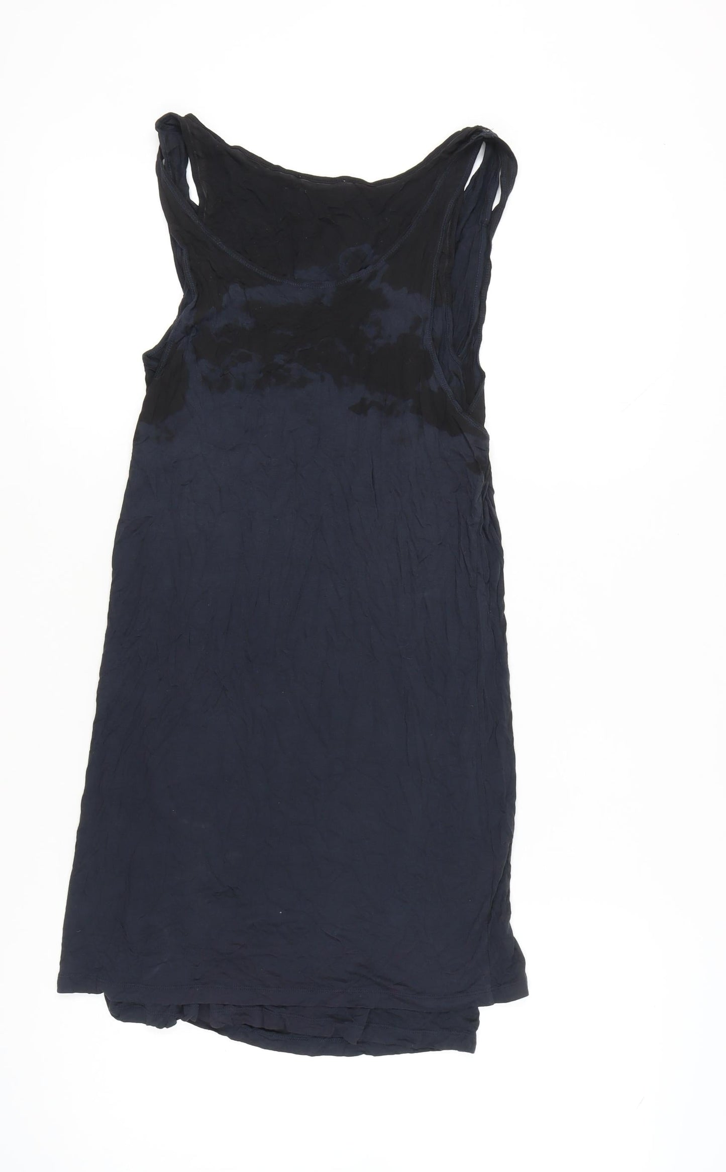 Diesel Womens Blue Size 8 Tank Dress Sleeveless Scoop Neck Short