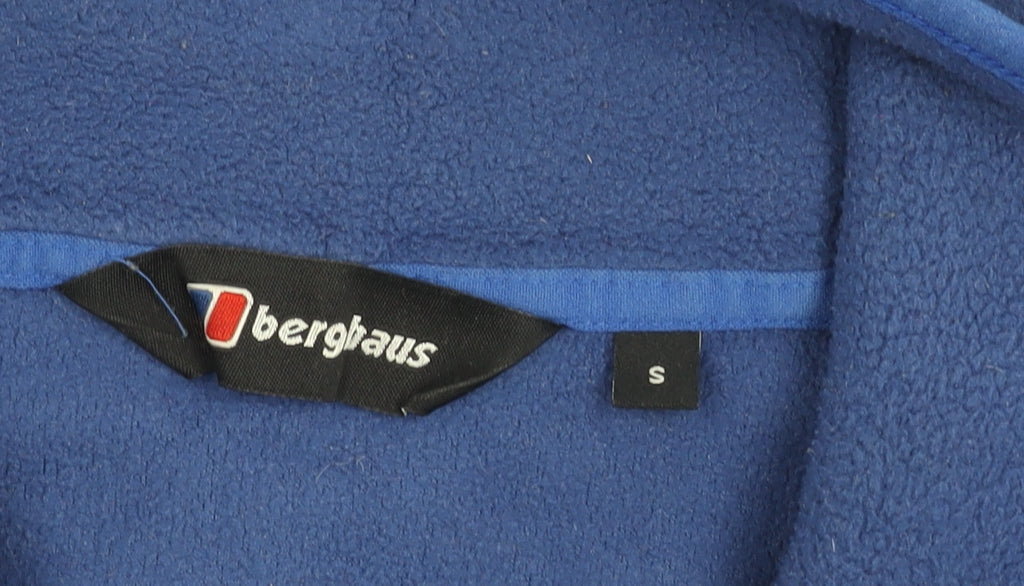 Berghaus Men’s Blue Fleece Jacket Size S Full Zip Outdoor