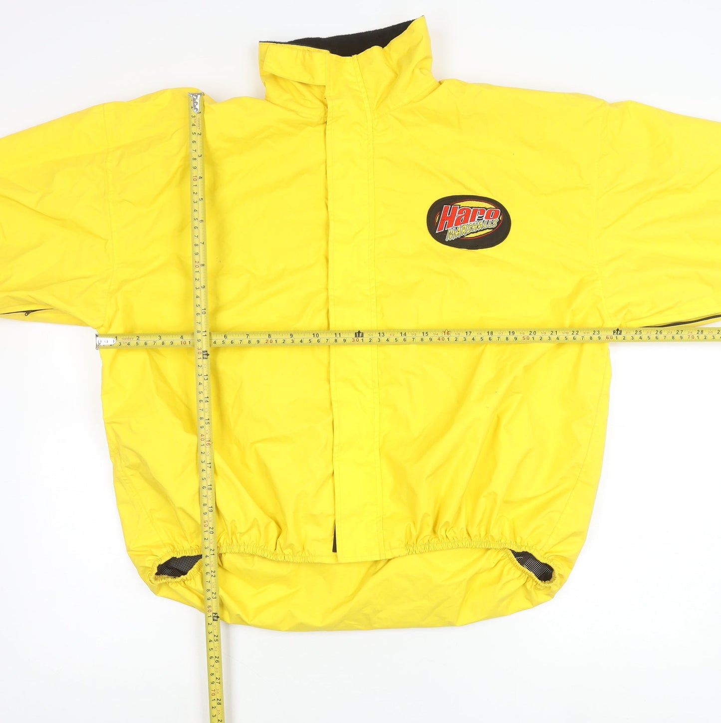 Isla 2000 Men's Yellow Nylon Windbreaker Jacket L Retro Sports