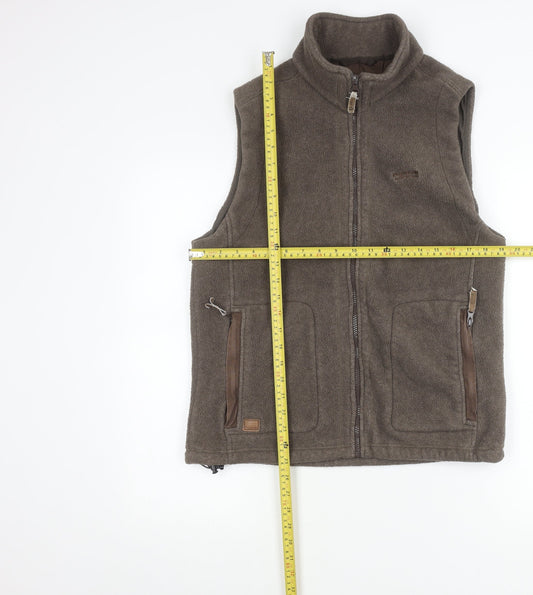 Regatta Unisex Adults Brown Fleece Waistcoat Bodywarmer L Zip Outdoor