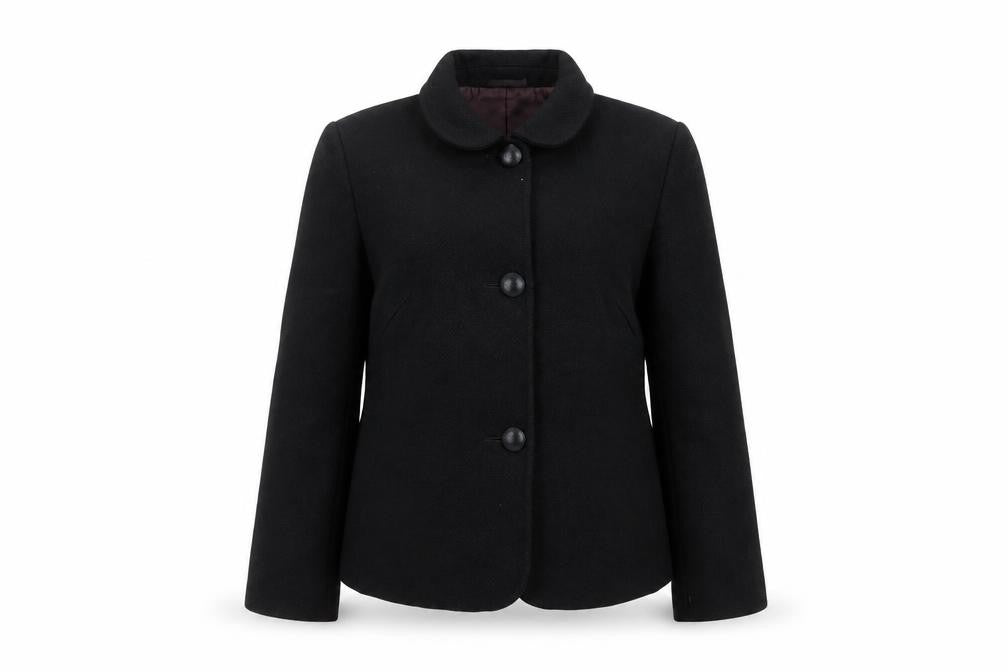 Marks and Spencer Womens Black Blazer Jacket Size 12 Formal Workwear
