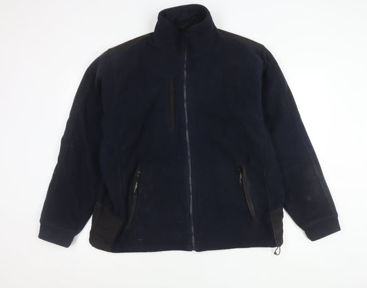 Regatta Unisex Blue Fleece Full Zip Jacket L Outdoor Workwear