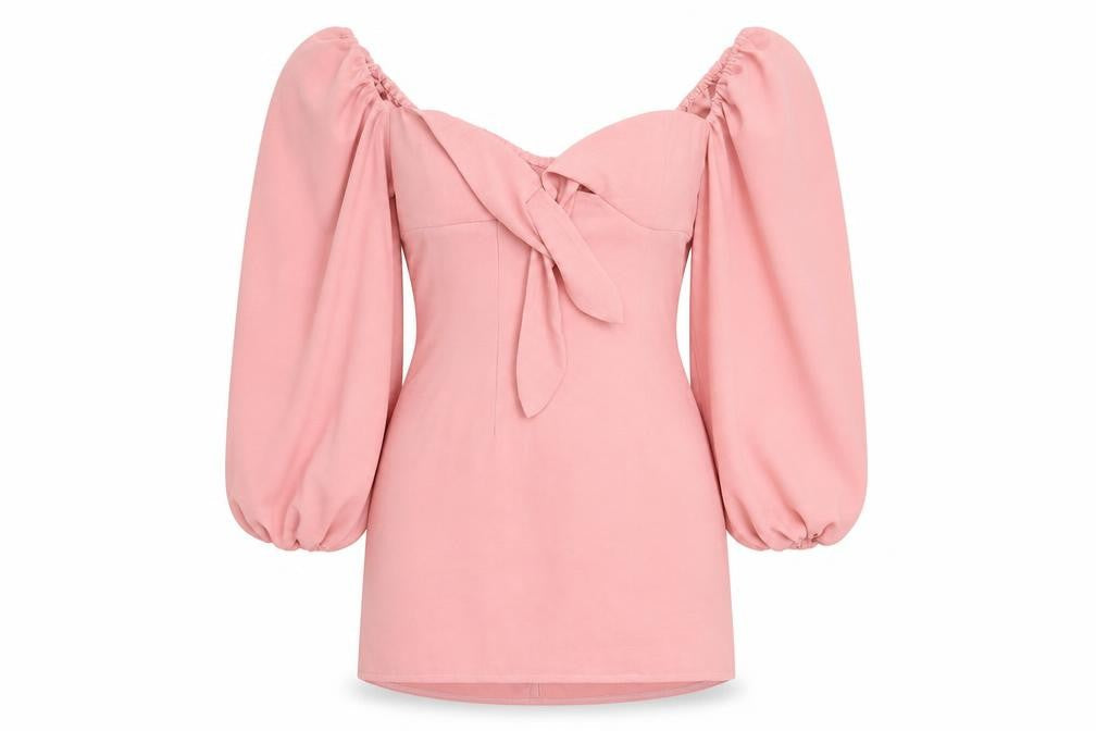 In The Style Women’s Pink Size 10 Bodycon Off Shoulder Dress
