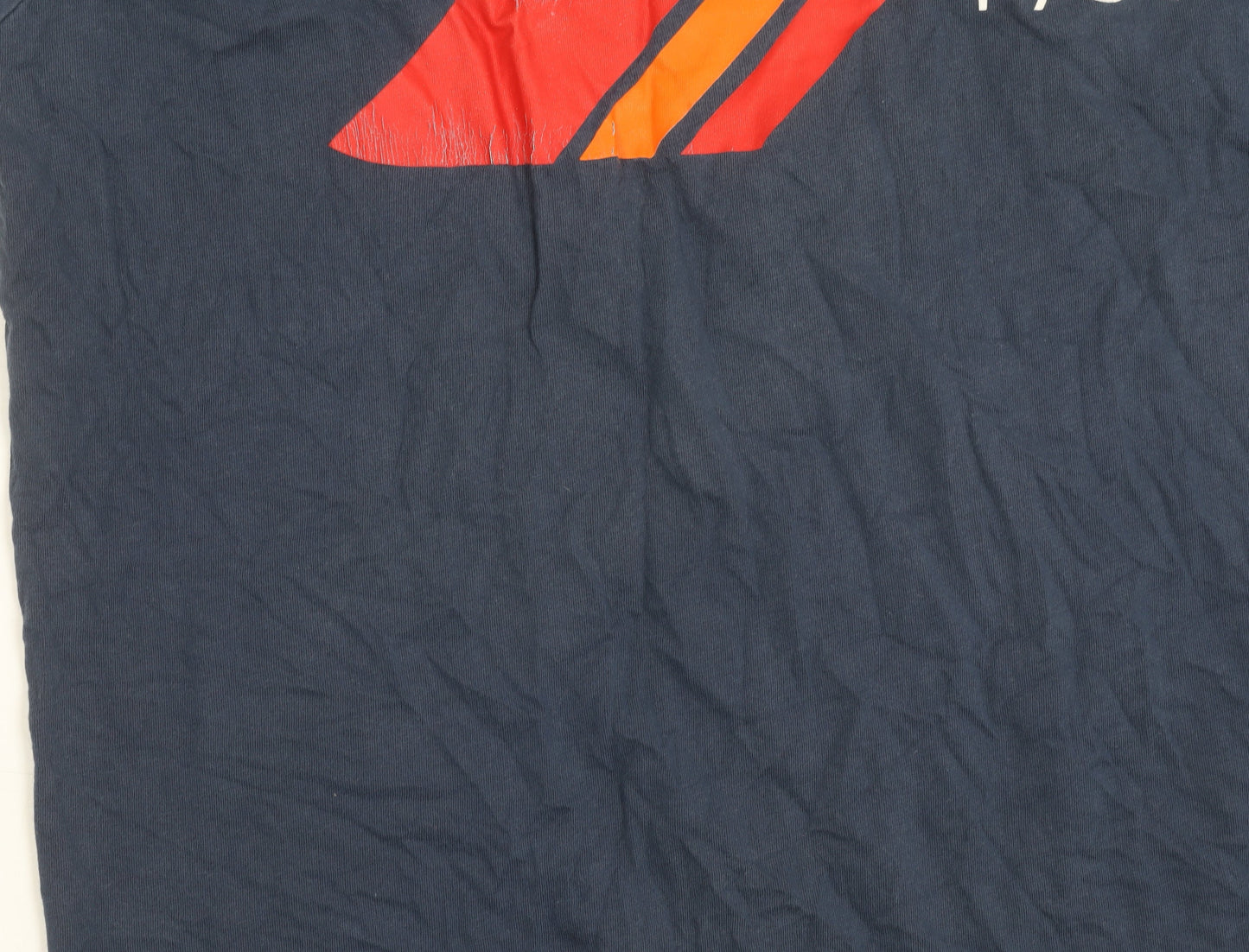 Ellesse Men's Blue Graphic Logo Regular Fit T-Shirt Size M