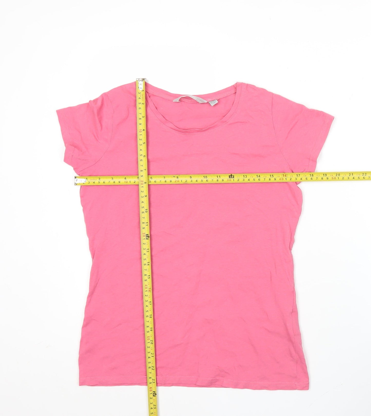 Regatta Womens Pink Cotton Crew Neck Short Sleeve T-Shirt UK 12