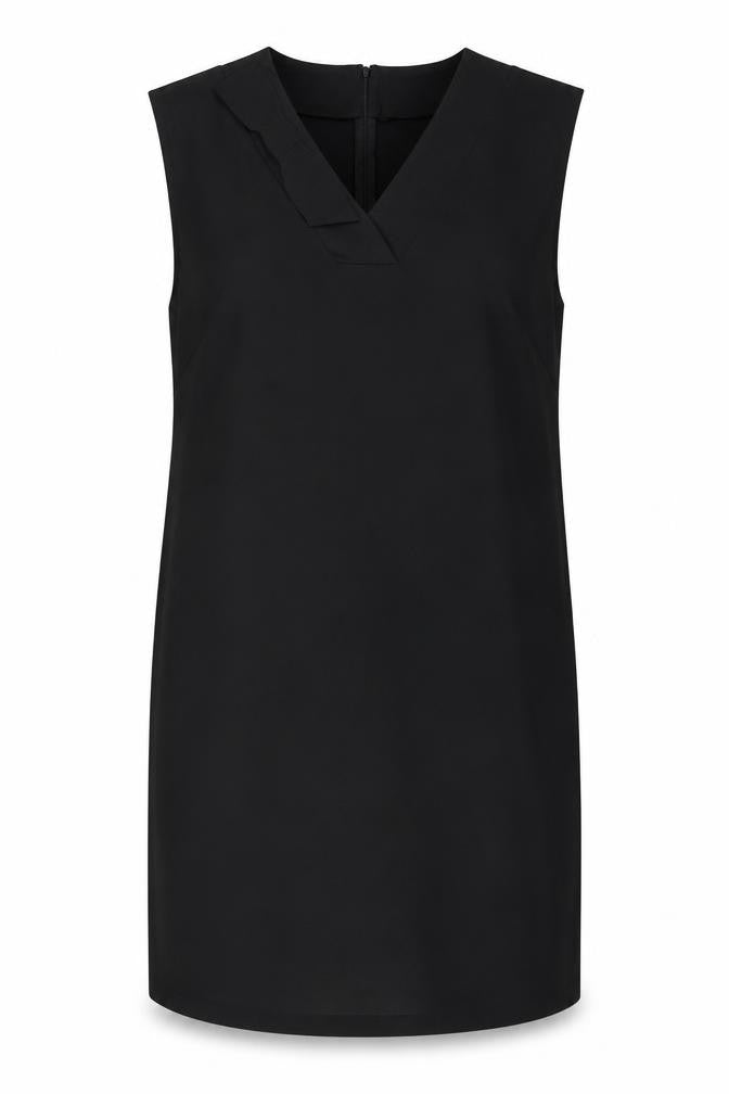 Eloquii Women’s Black Sheath Dress Size 16 V-Neck Sleeveless