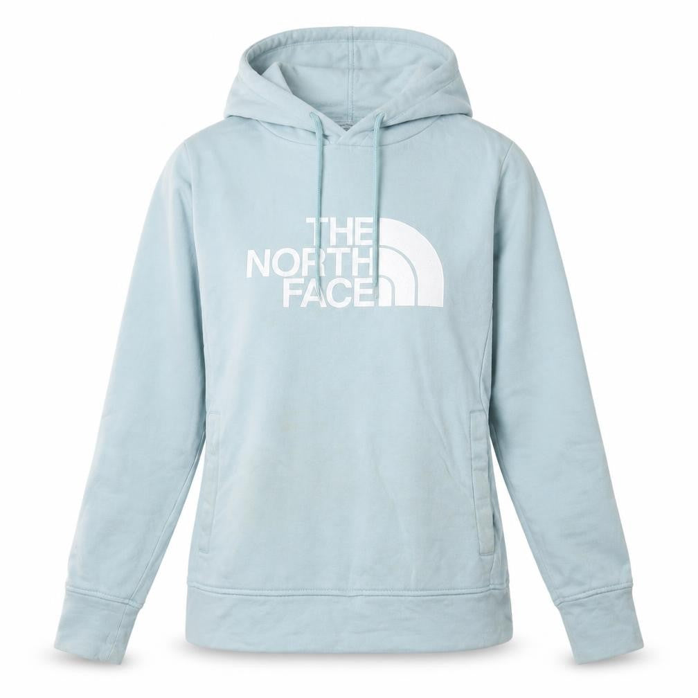 Womens UK S Regular The North Face Blue Pullover Hoodie