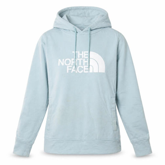 Womens UK S Regular The North Face Blue Pullover Hoodie