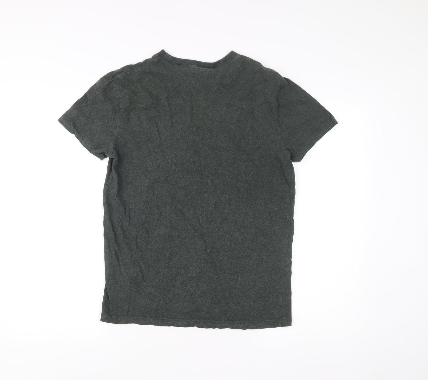 Superdry Men’s Green Small Organic Cotton Crew Neck T-Shirt