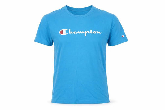 Mens UK Size M Champion Blue  Cotton T-Shirt