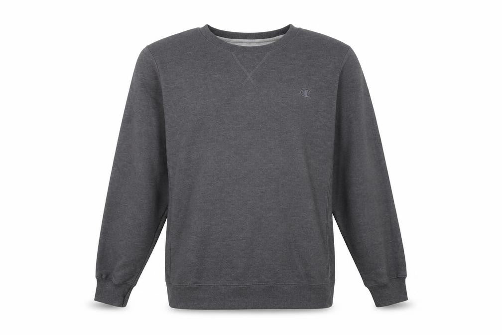Mens UK XL Regular Champion Grey Pullover Sweatshirt