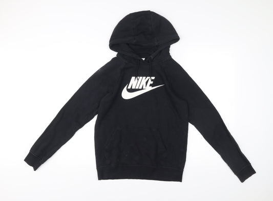 Nike Men's Black XS Pullover Hoodie Logo Graphic Sportswear